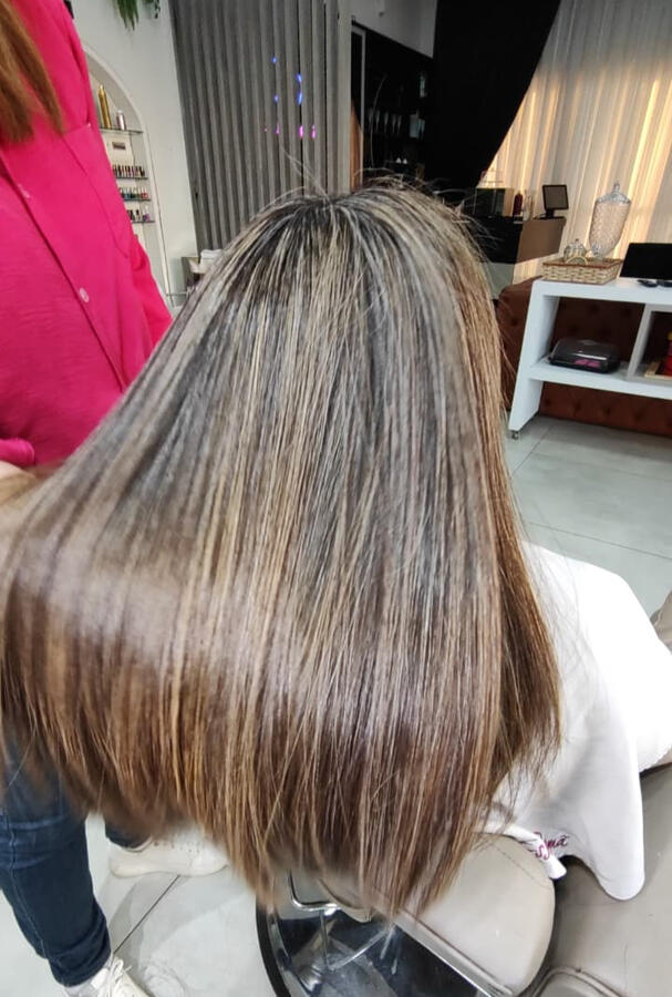 Cabelo depois do tratamento