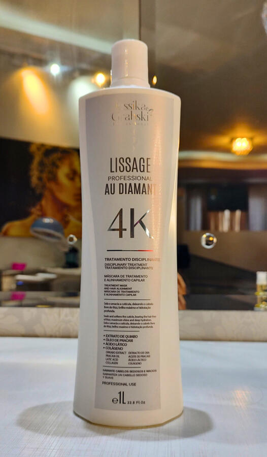 Cabelo com Lissage 4K